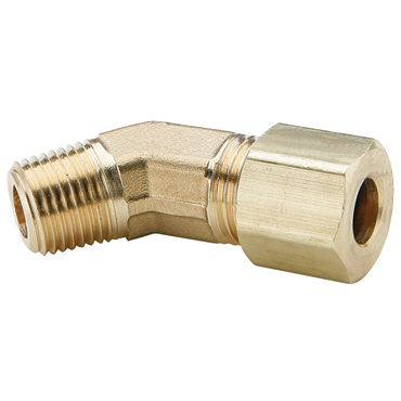 Compression 45° Male Elbow